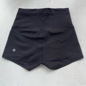 lululemon athletica Women's High-Rise Black Athletic Shorts